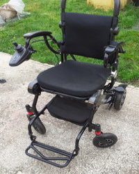 fauteuil électrique pliable