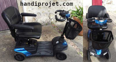 scooter colibri électrique démontable