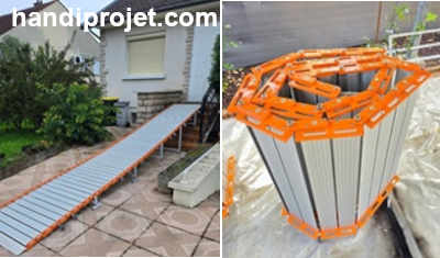 rampe pmr pliable roulable